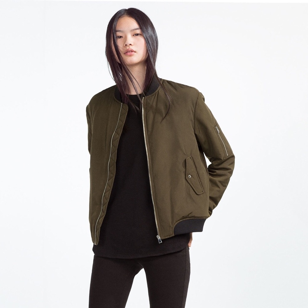 Zara bomber jacket - Picture 2 of 5